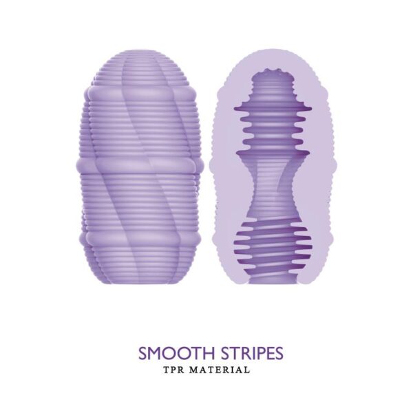 Smooth Stripes Cupid-X Masturbator Egg - Image 2