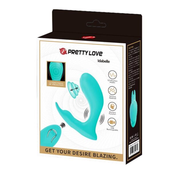 Idabelle Stimulator with Vibration and Pulsation Remote Control - Image 9