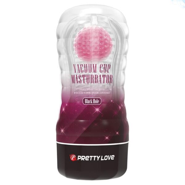 Black Hole Ball-Rolling Masturbator Cup Pink - Image 8