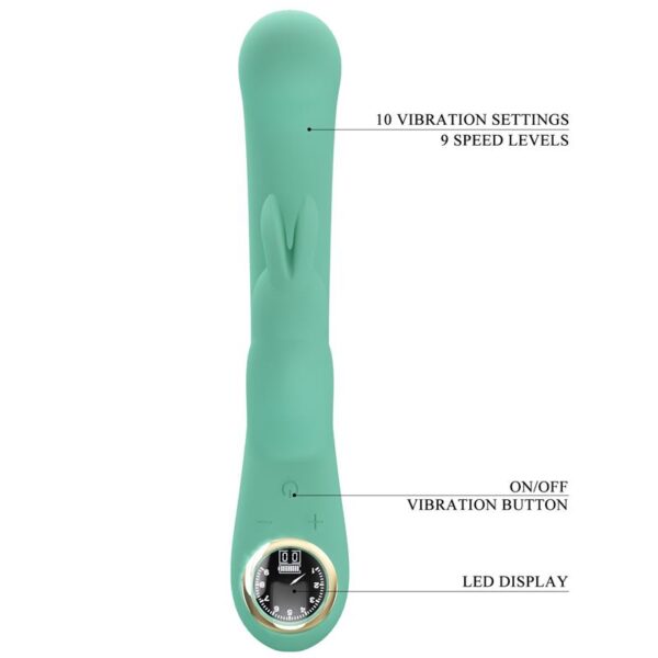 Lamar Vibrator G-Spot Rabbit Mint - Image 9