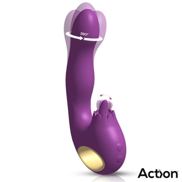 Toka Vibe with Swinging 360º and Stimulating Licking Tongue - Image 2