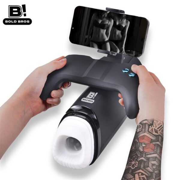 Conty Game Controller Masturbator with Thrusting, Vibration and Heating - Image 2