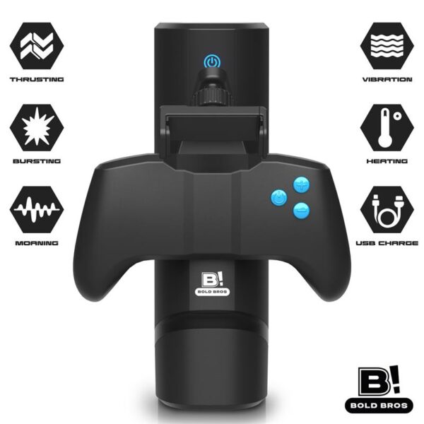 Conty Game Controller Masturbator with Thrusting, Vibration and Heating - Image 4