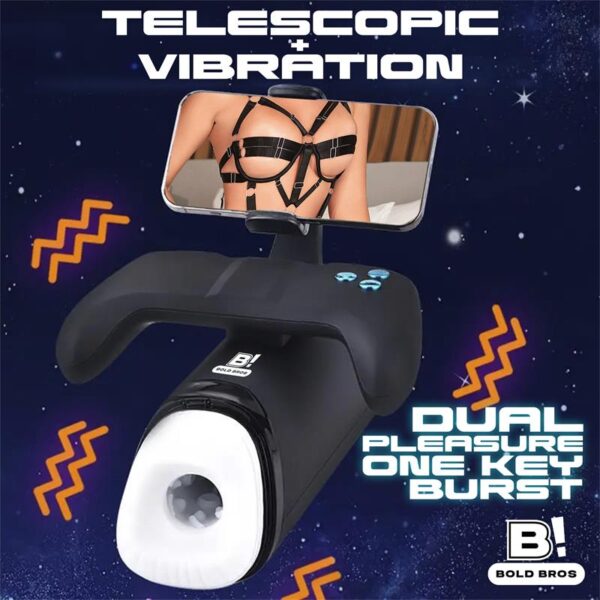 Conty Game Controller Masturbator with Thrusting, Vibration and Heating - Image 10