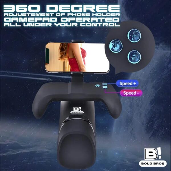 Conty Game Controller Masturbator with Thrusting, Vibration and Heating - Image 11