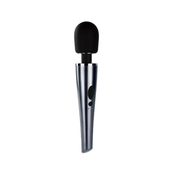 Wand Massager Relyme USB Silicone Black - Image 2