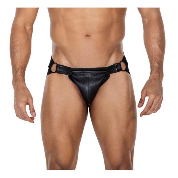 JOCKSTR4P02 Jockstrap Jocksnap Black - Image 2