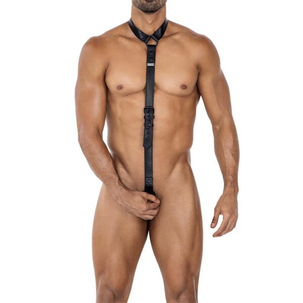 BL4CK08 C-Ring Body Collar Blackleatherlike One Size - Image 2