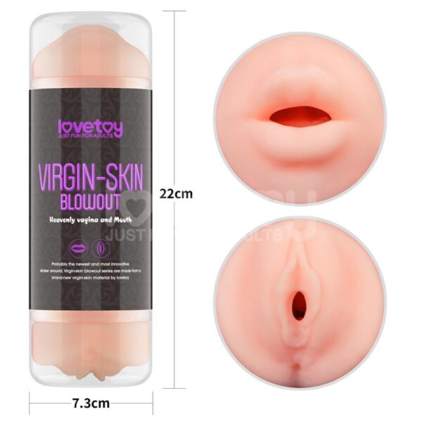 Male Masturbator Virgin-skin Vagina and Mounth - Image 11
