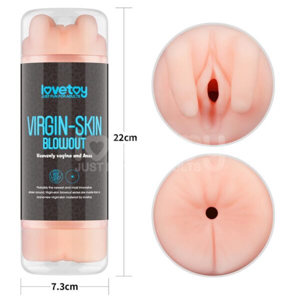 Male Masturbaot Virgin-skin Vagina and Anus - Image 12