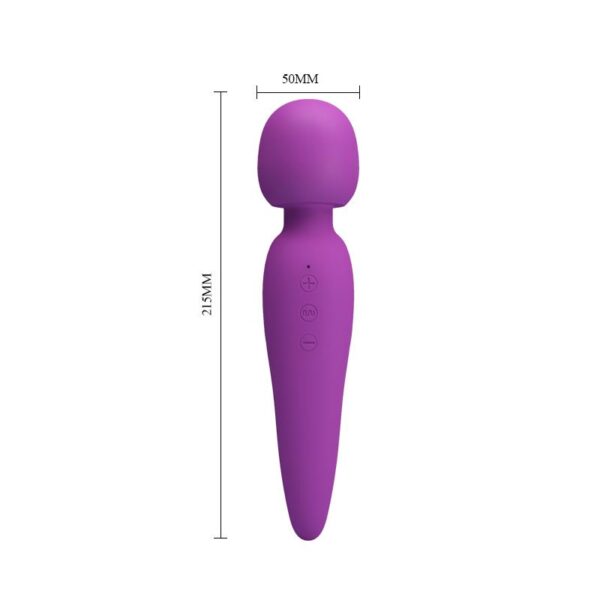 Meredith Wand Massager USB Violet - Image 9