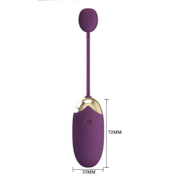 Abner Vibrating Egg with App Lilac - Image 5