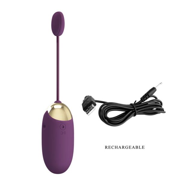 Abner Vibrating Egg with App Lilac - Image 7