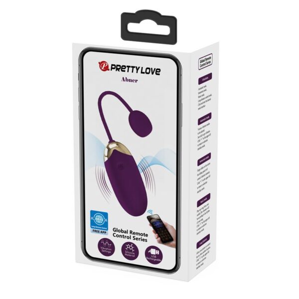 Abner Vibrating Egg with App Lilac - Image 19