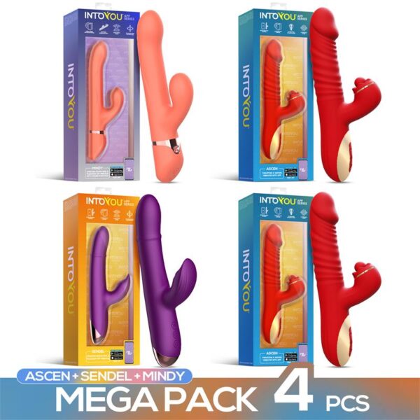 Pack Surtido 1 Sendel, 1 Mindy y 2 Ascen APP