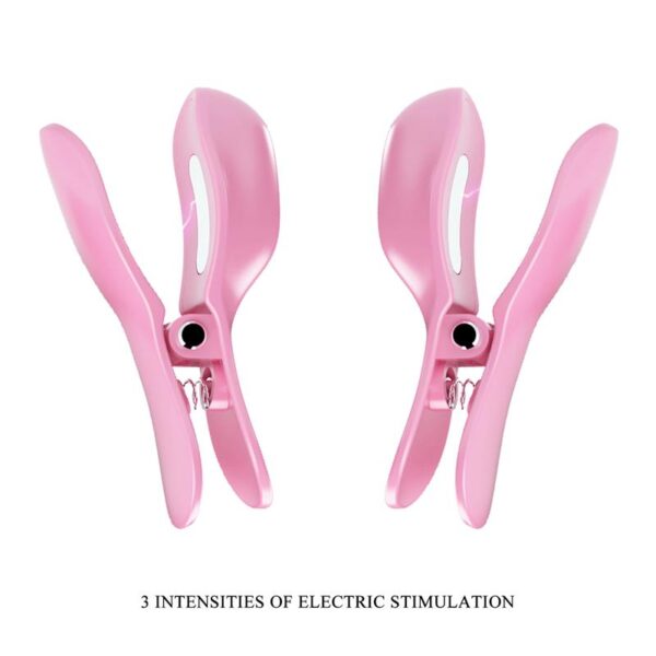 Surprise Box Vibrating Egg and Electric Shock Nipple Clamps Pink - Image 2
