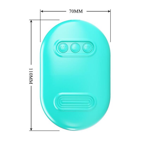 Surprise Box Vibrating Egg with Electric Shock Nipple Clamps Blue - Image 8