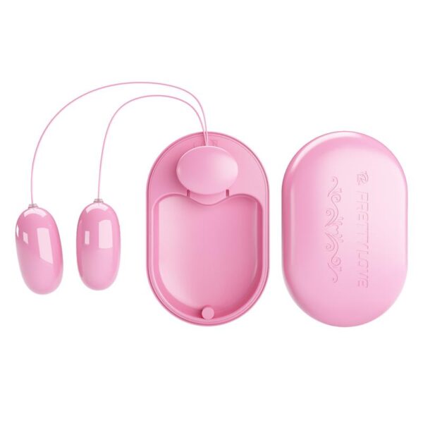 Fun Box Vibrating Bullets with Remote Pink USB - Image 2