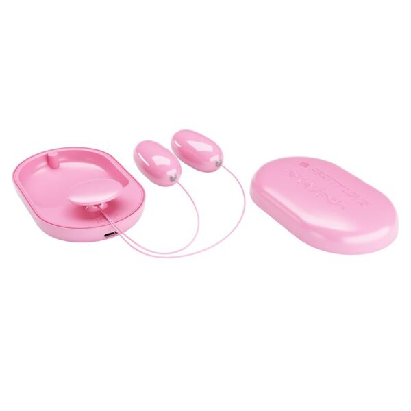 Fun Box Vibrating Bullets with Remote Pink USB - Image 3