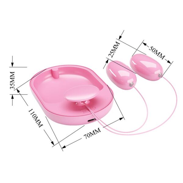 Fun Box Vibrating Bullets with Remote Pink USB - Image 8