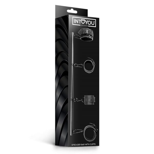 Detachable Rigid Spreader Bar and 4 Detachable Neoprene and Vegan Leather Cuffs - Image 8