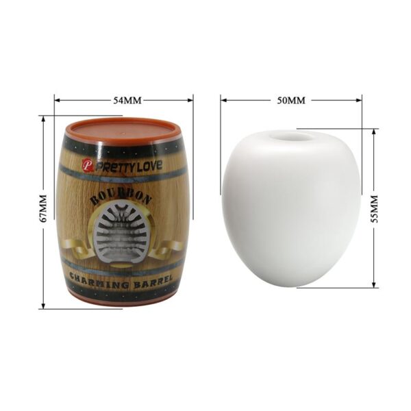 Bourbon Barrel Shaped Male Masturbator - Image 7