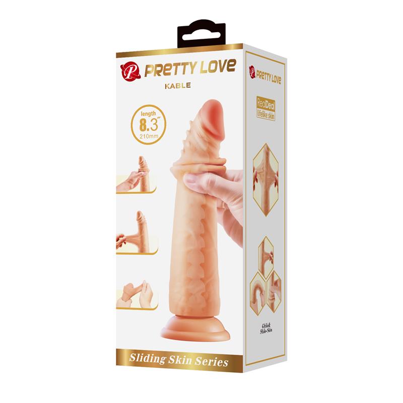 Kable Sliding Skin Realistic Dildo 8.3 - 21 cm - Image 8