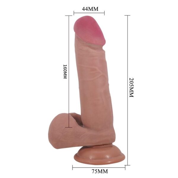 Sliding Skin Dildo 20.5 cm - Image 6