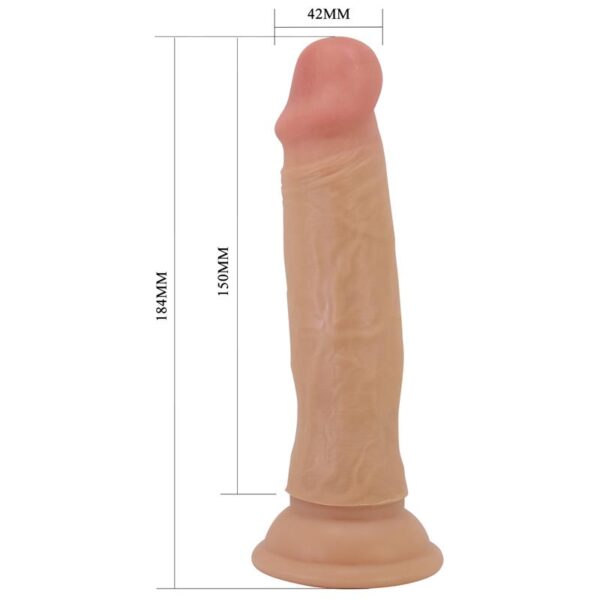 Sliding Skin Realistic Dildo 18.4 cm - Image 5