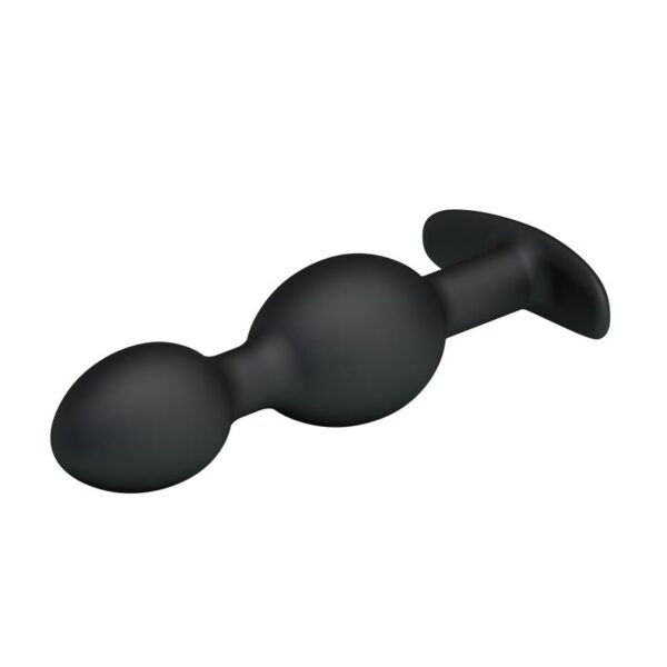 Pretty Love Silicone Anal Balls Black - Image 3