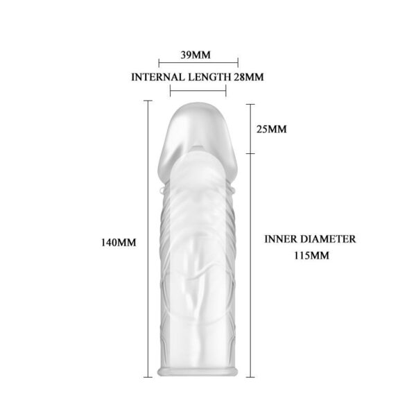 Baile Penis Sleeve Clear - Image 4
