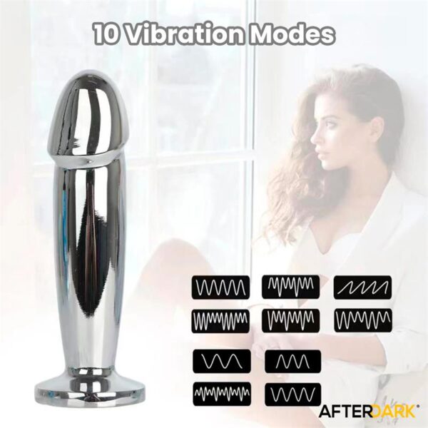Sarmy Anal Plug with Vibration Magnetic USB Size S - Image 9