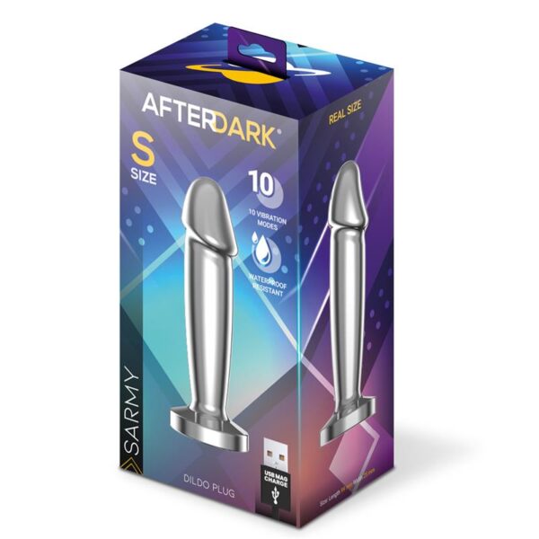 Sarmy Anal Plug with Vibration Magnetic USB Size S - Image 11