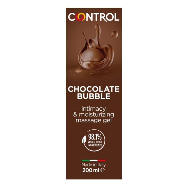 Massage Gel Bubble Chocolate 200 ml - Image 2