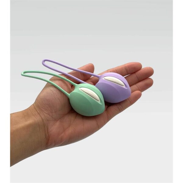 Smartball uno Kegel Ball White/Pastel Lilac - Image 3