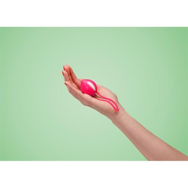Smartball uno Kegel Ball White/India Red - Image 2