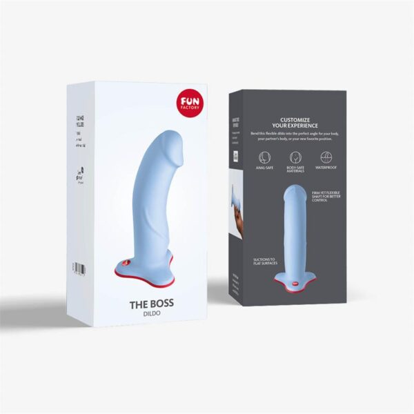 The Boss Stub Dildo Dove Blue - Image 5