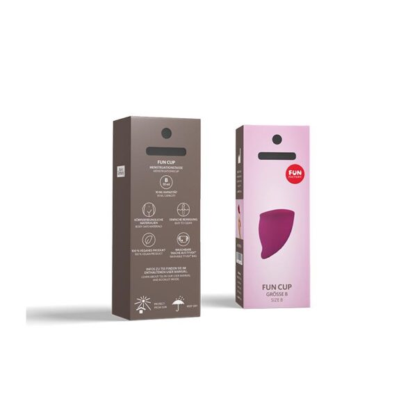 Fun Cup Mentrual Cup Size B Grape - Image 4