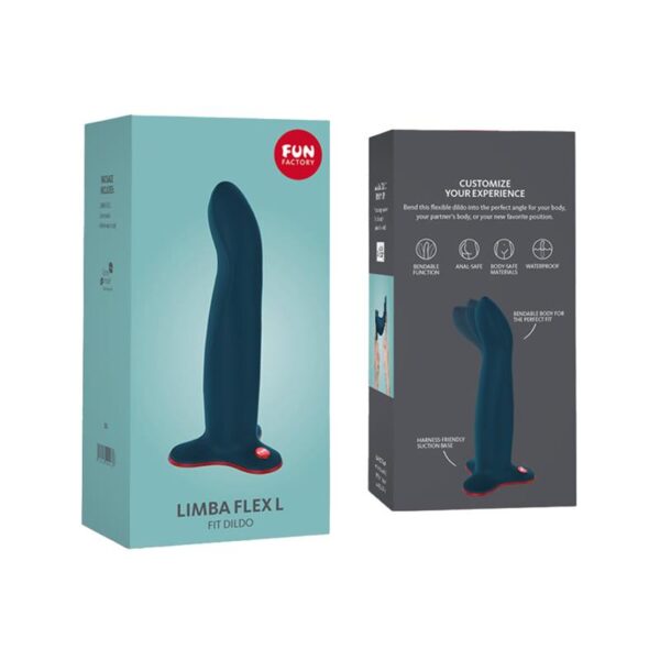 Limba Flex Dildo Size L Velvet Blue - Image 7