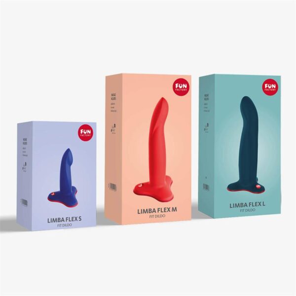 Limba Flex Dildo size M Flashy Coral - Image 9