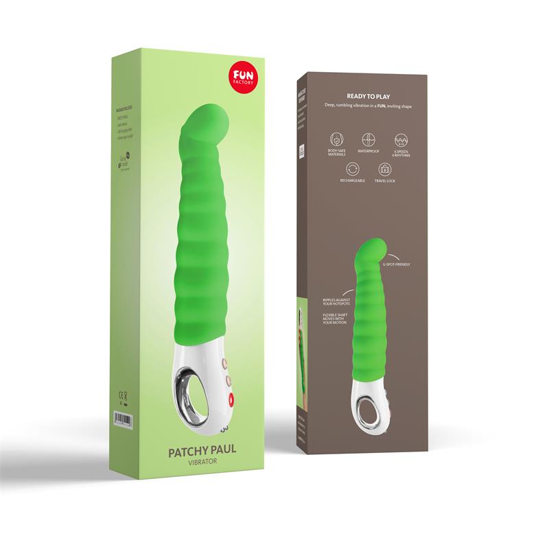 Patchy Paul G-Spot vibrator Fresh Green - Image 5