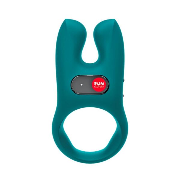 Nos Vibrating Penis Ring Deep Sea Blue - Image 2