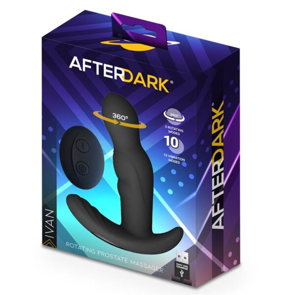 Ivan 360º Rotating and Vibrating Prostate Massager with Remote Control - Image 6