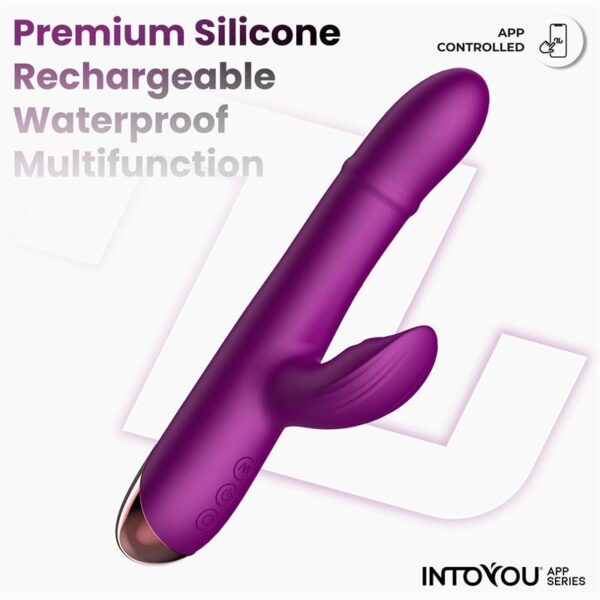 Sendel Vibe with Up and Down Internal Beads Ring and Pulsation with App - Image 4