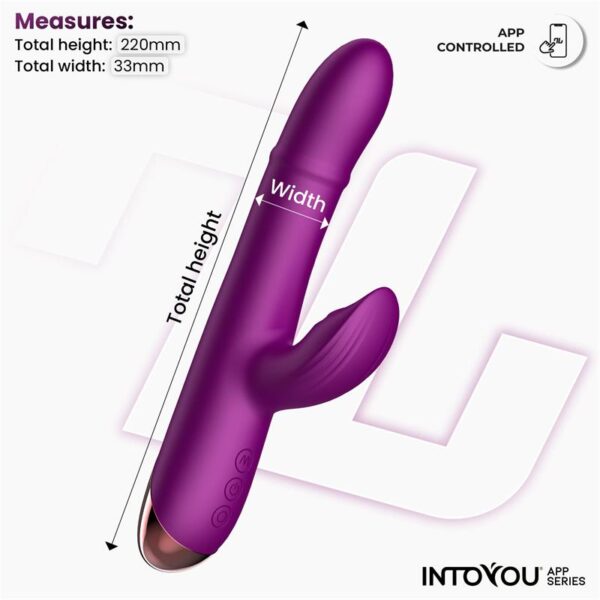 Sendel Vibe with Up and Down Internal Beads Ring and Pulsation with App - Image 9