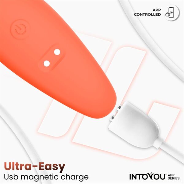 Couple Toy with App Flexible Silicone Salmon - Image 8