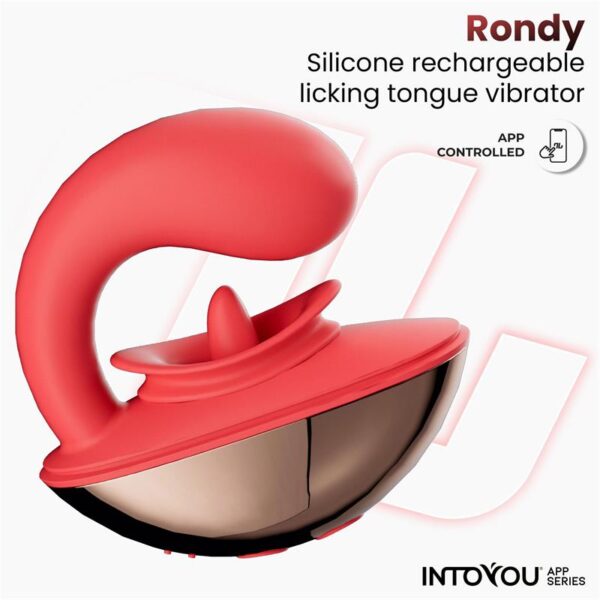 Rondy Vibrating and Licking Tongue Stimulator with App - Image 3