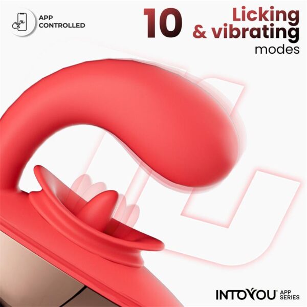 Rondy Vibrating and Licking Tongue Stimulator with App - Image 4