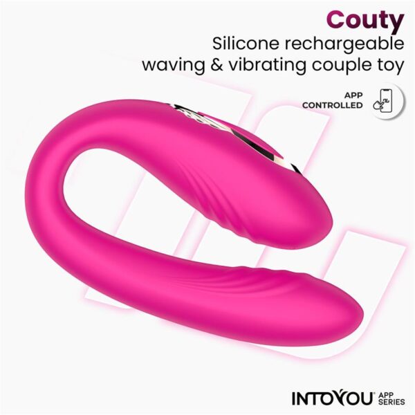 Couty Couples Toy 360º Oscilation with APP - Image 3