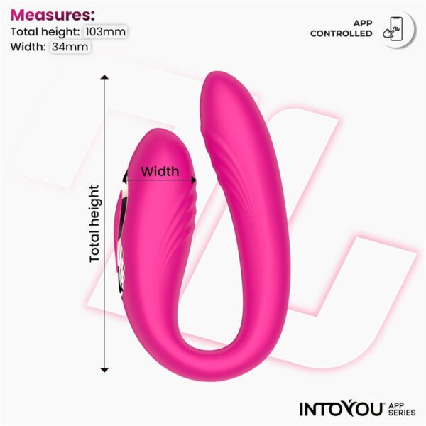 Couty Couples Toy 360º Oscilation with APP - Image 9